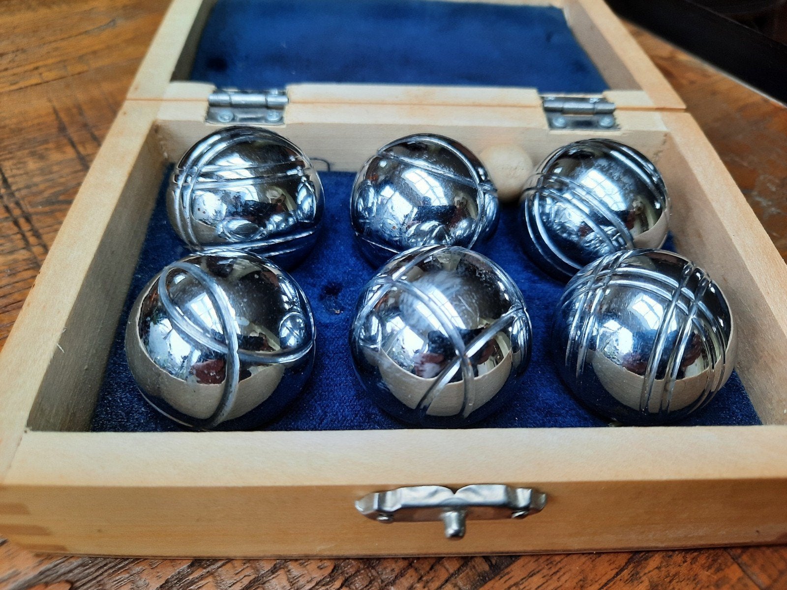 Mini kinder jeu de boules spel, Ophalen of Verzenden, Zo goed als nieuw