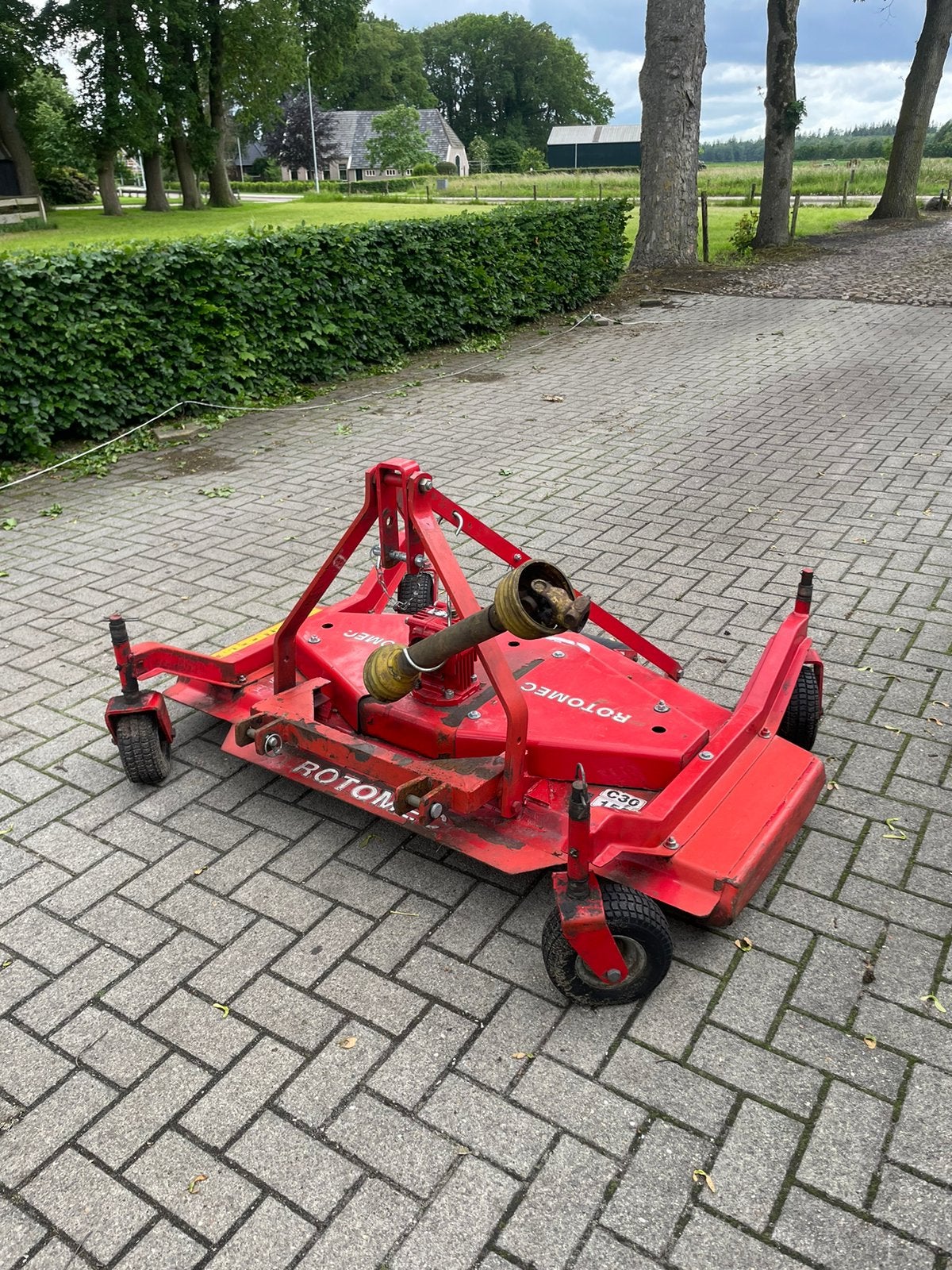 Rotomec weidebloter/cirkelmaaier 150cm, Ophalen, Transport