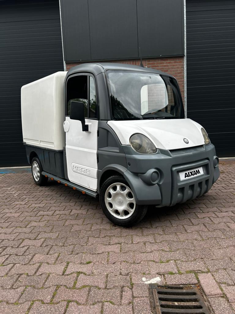 Aixam Mega 2 | D-Truck | Sidebars | Grote laadruimte | 45KM, Diversen, Vds, Gebruikt, VDS-Minicars, 16 km/u of meer