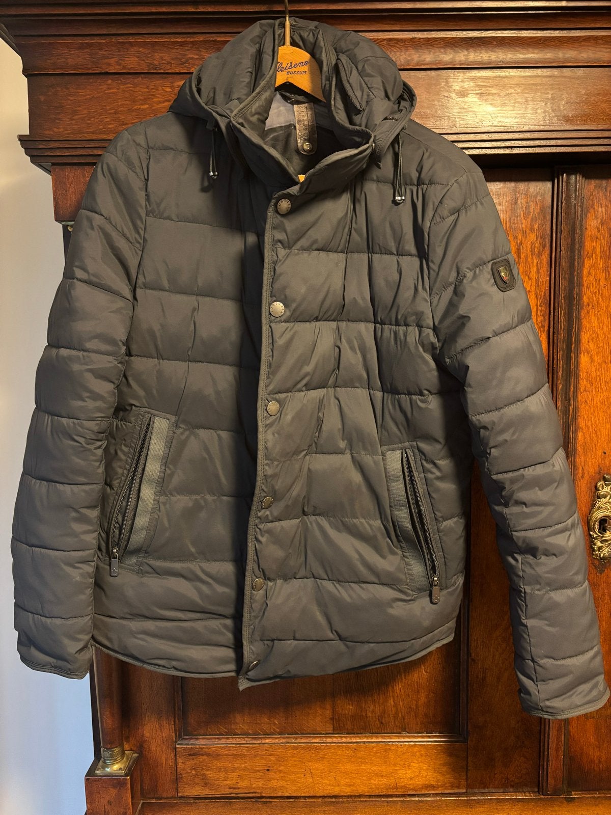 Fortezza Primaloft winterjas maat 48/50 (M) grijs, Kleding | Heren, Ophalen, Zo goed als nieuw, Maat 48/50 (M), Grijs