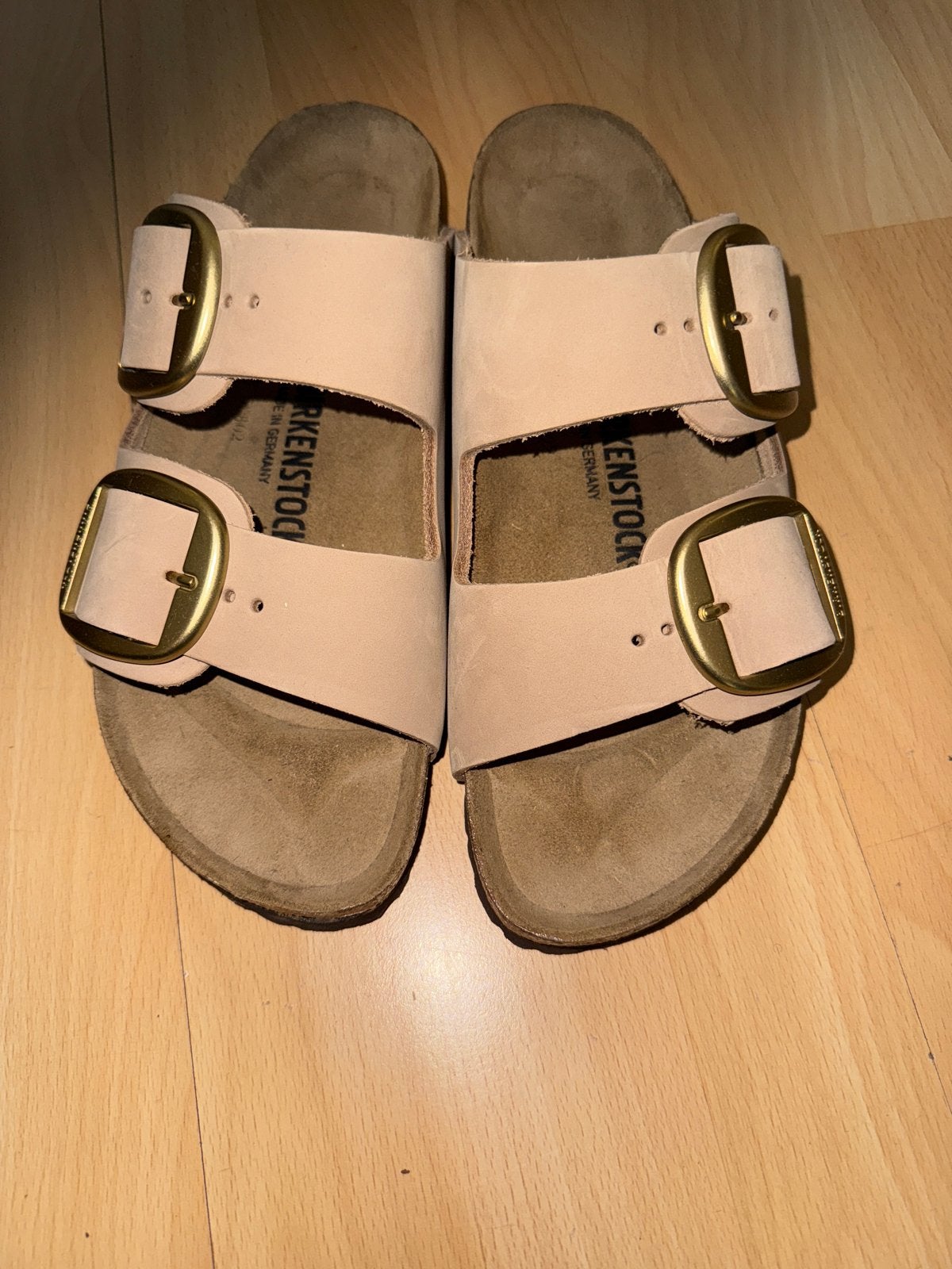 Nieuwe Birkenstock Big Buckle Sandalen Creme/Zand Maat 41, Kleding | Dames, Ophalen of Verzenden, Nieuw, Beige, Sandalen of Muiltjes