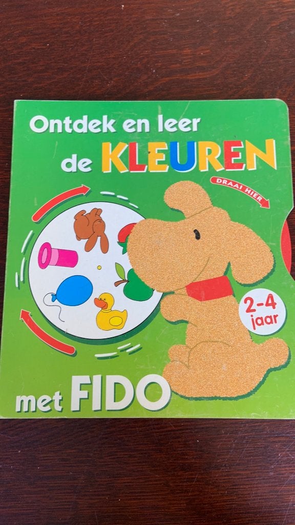 Ontdek en leer de kleuren met Fido, Ophalen of Verzenden, Non-fictie