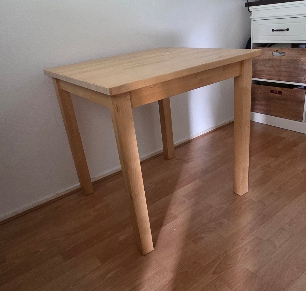 Eettafel Ikea Norden, Ophalen, 50 tot 100 cm, Eikenhout, 50 tot 100 cm