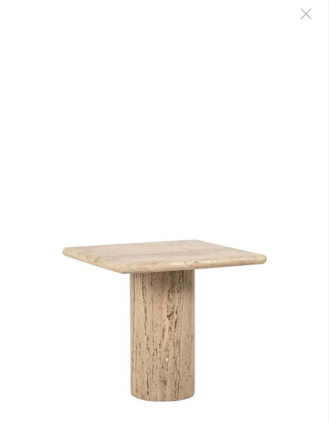 Richmond HAMPTON bijzettafel - Nieuw in verpakking, Huis en Inrichting, Tafels | Bijzettafels, Nieuw, Vierkant, 45 tot 60 cm, Minder dan 55 cm