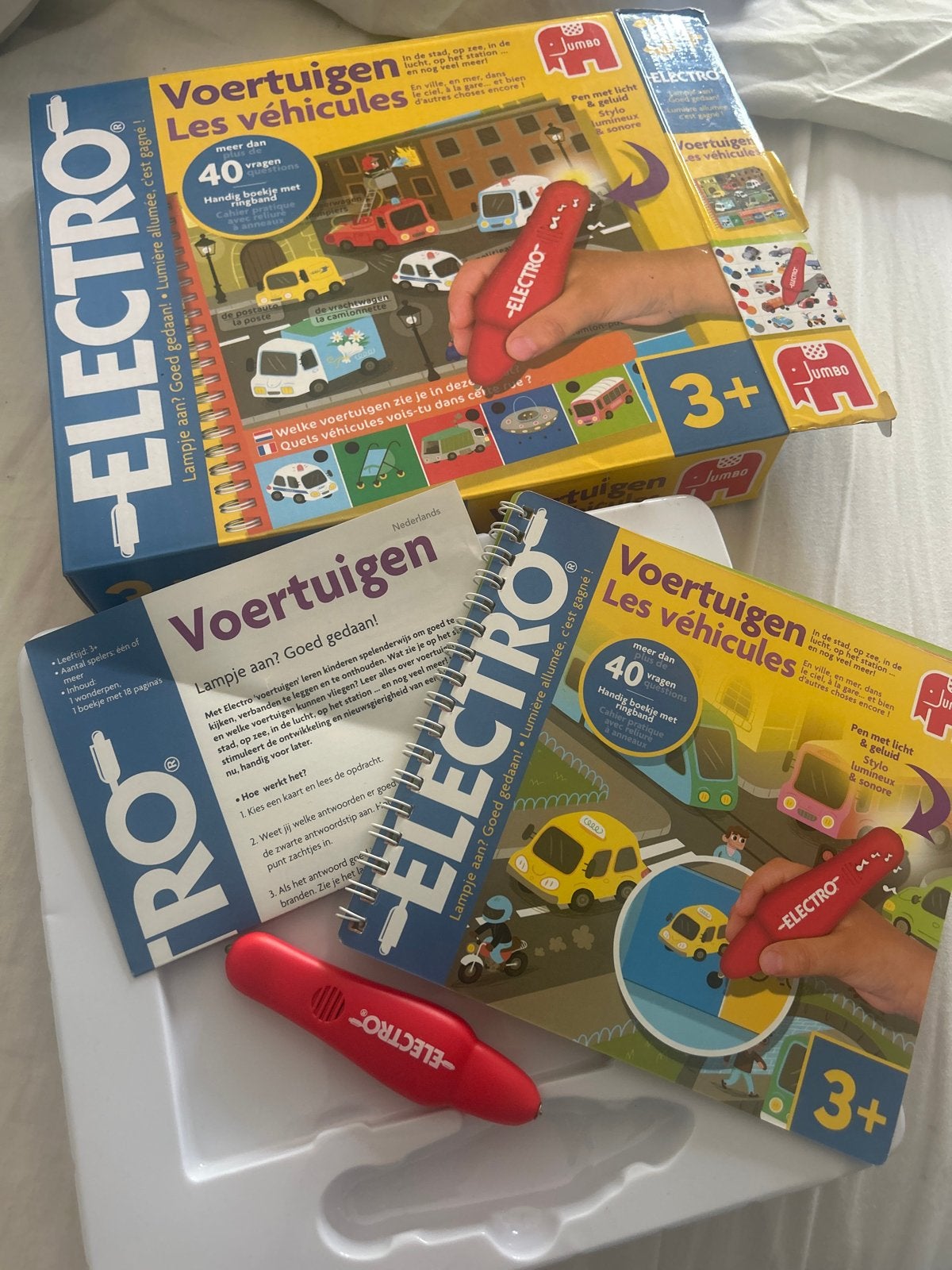 Jumbo Electro Voertuigen - Educatief Spel 3+, Ophalen, Gebruikt, Elektronica, Met licht
