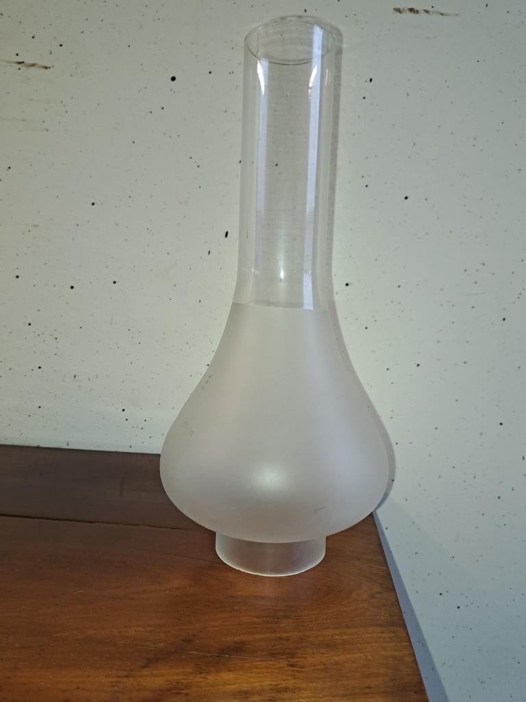 Lampenkap van glas, Ophalen