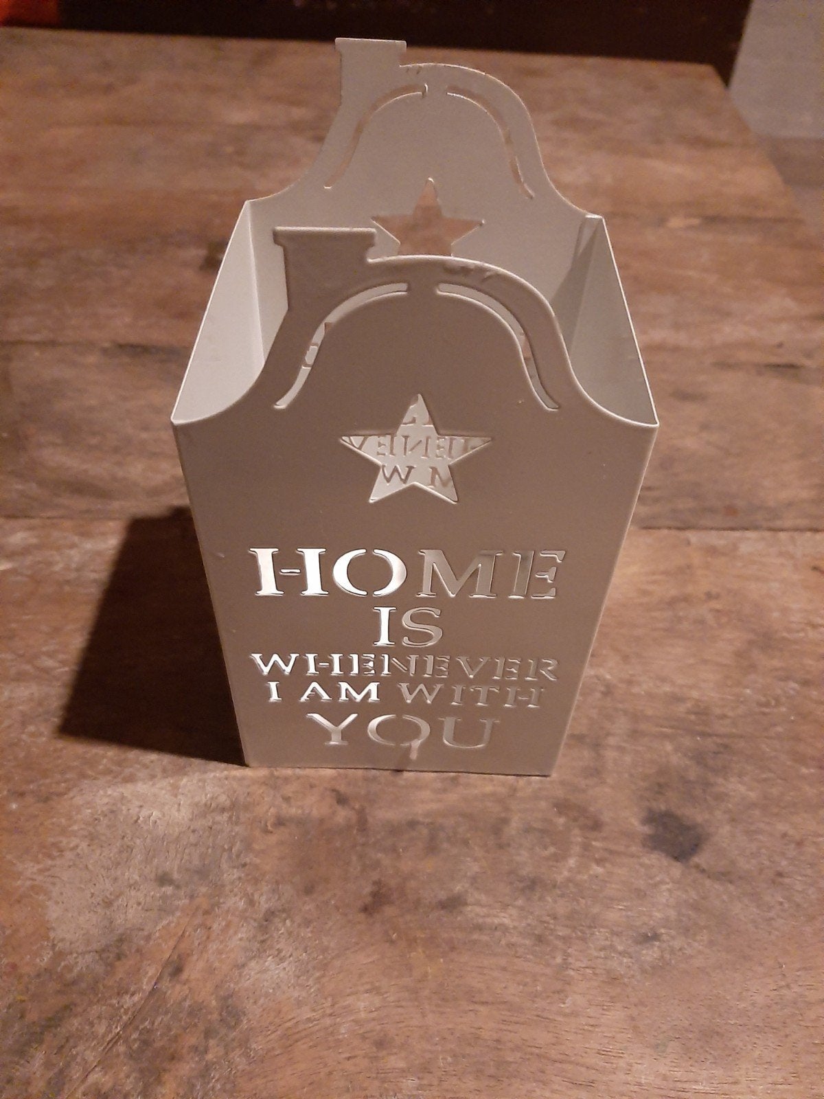 huisje voor waxinelichtje, Ophalen of Verzenden, Windlicht