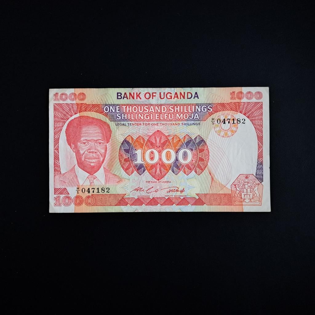 1000 shilling Oeganda #067, Verzenden, Overige landen, Los biljet