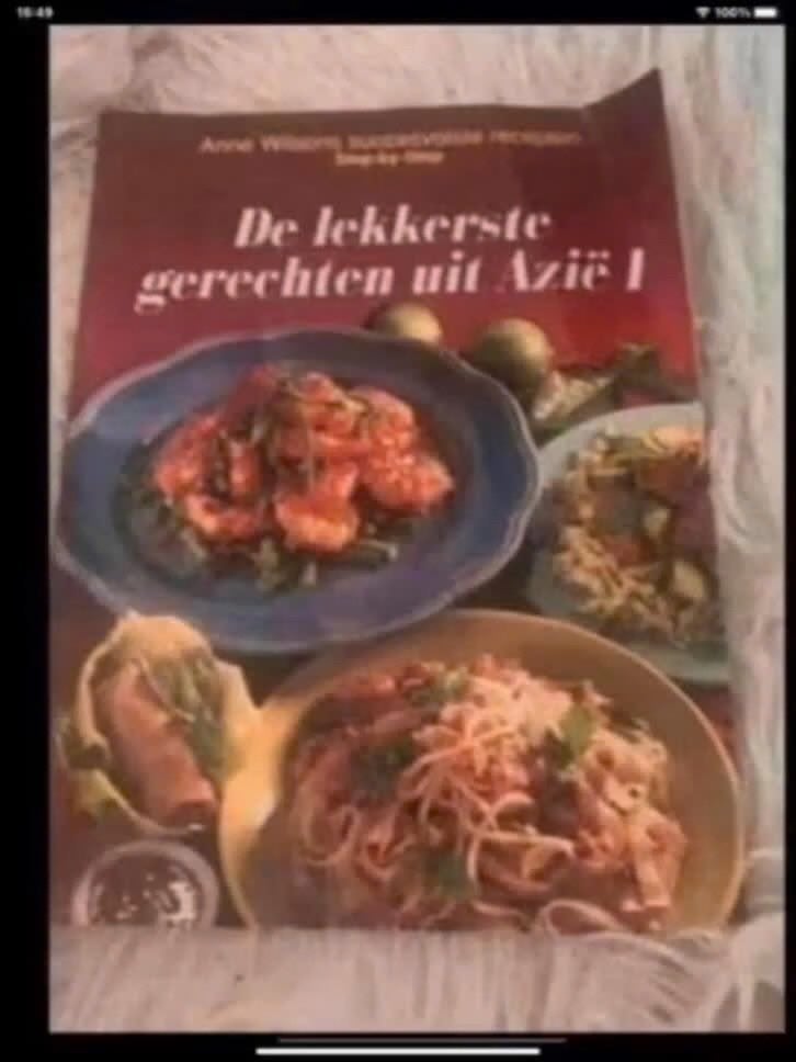 De lekkerste gerechten uit Azië I - Kookboek, Boeken, Gelezen, Azië en Oosters, Anne Wilson, Ophalen of Verzenden