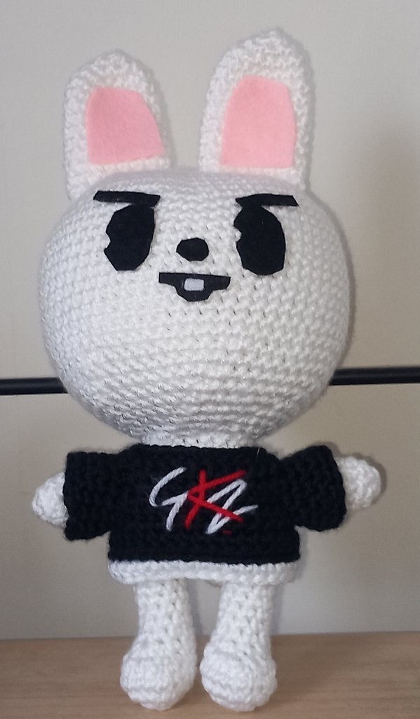 Leebit Straykids gehaakte knuffel, Overige merken, Overige karakters, Handgemaakt, Ophalen of Verzenden