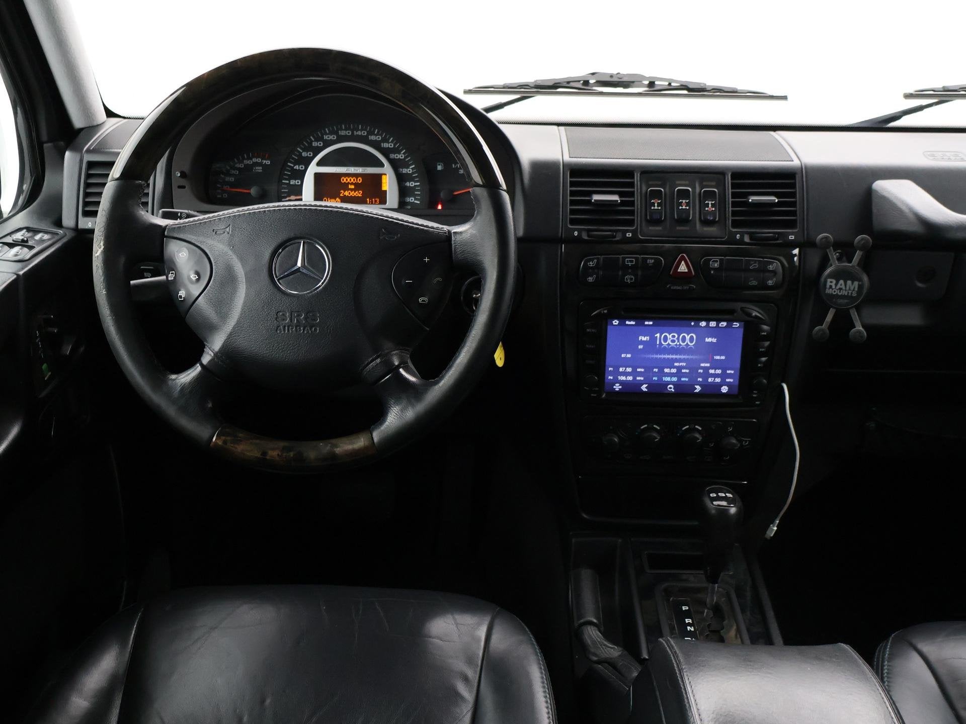 Mercedes-Benz G-klasse 55 AMG 55 KOMPRESSOR 476 PK + 20 INCH, Automaat, Gebruikt, 8 cilinders, G-Klasse