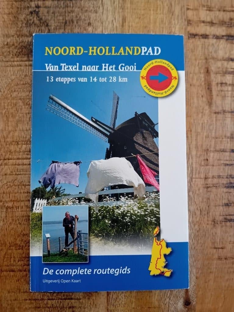 Wandelgids Noord Hollandpad., Fiets- of Wandelgids, Europa, Ophalen of Verzenden, Gelezen