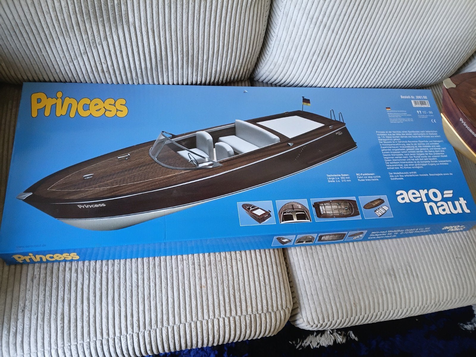 speedboot Princess, Ophalen, Nieuw