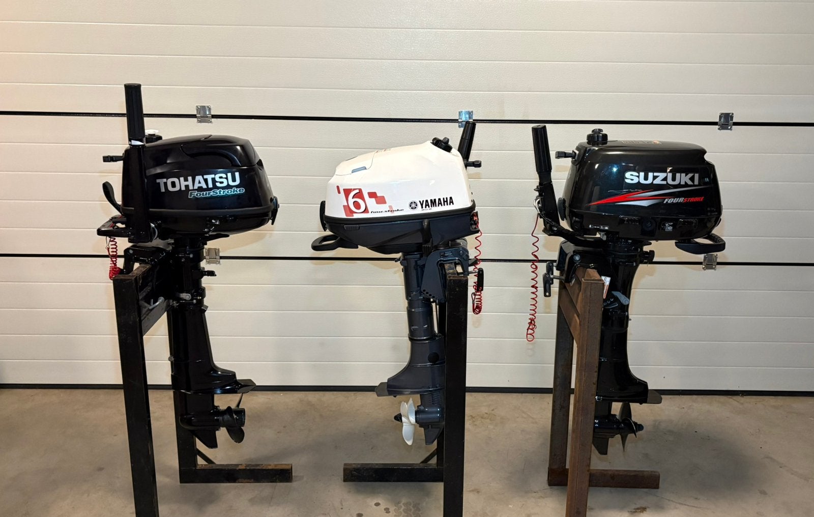 Yamaha F6 & Suzuki DF6 & Tohatsu MFS4, Watersport en Boten, Buiten- en Binnenboordmotoren, Ophalen, Zo goed als nieuw, Benzine