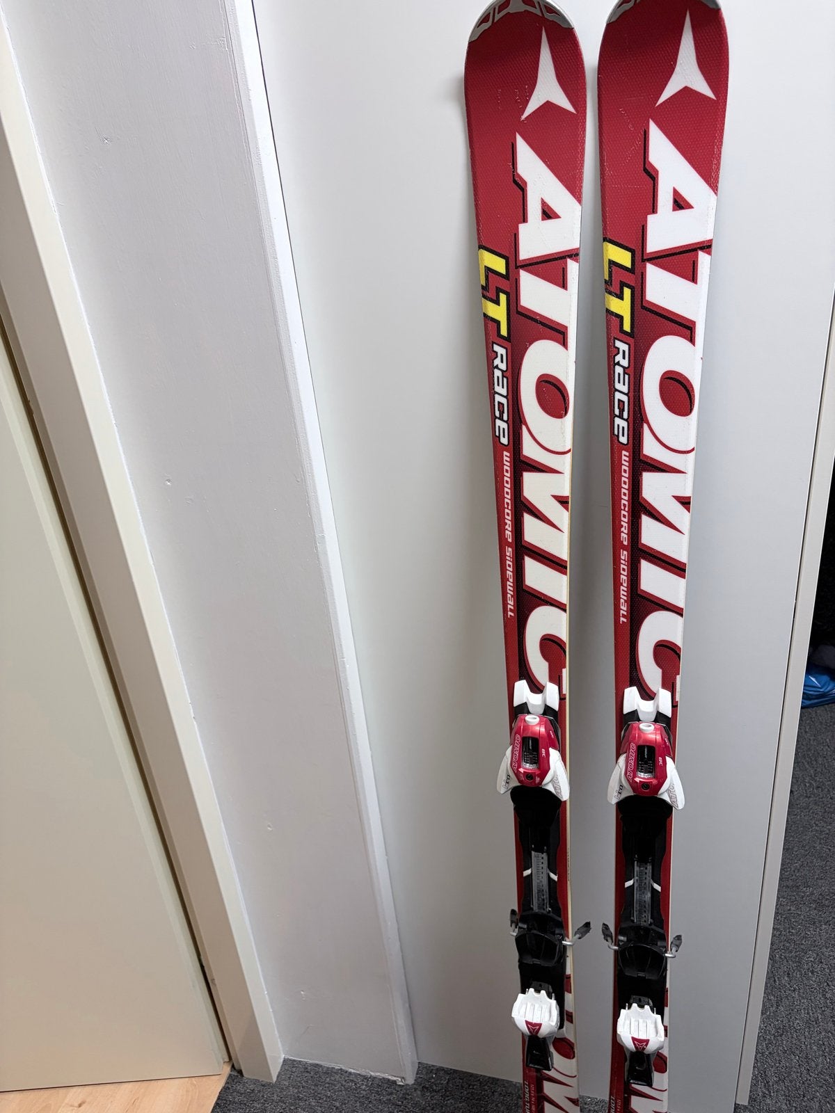 Atomic LT Race Carve ski's 174 cm met bindingen, 160 tot 180 cm, ., Ophalen of Verzenden, Zo goed als nieuw