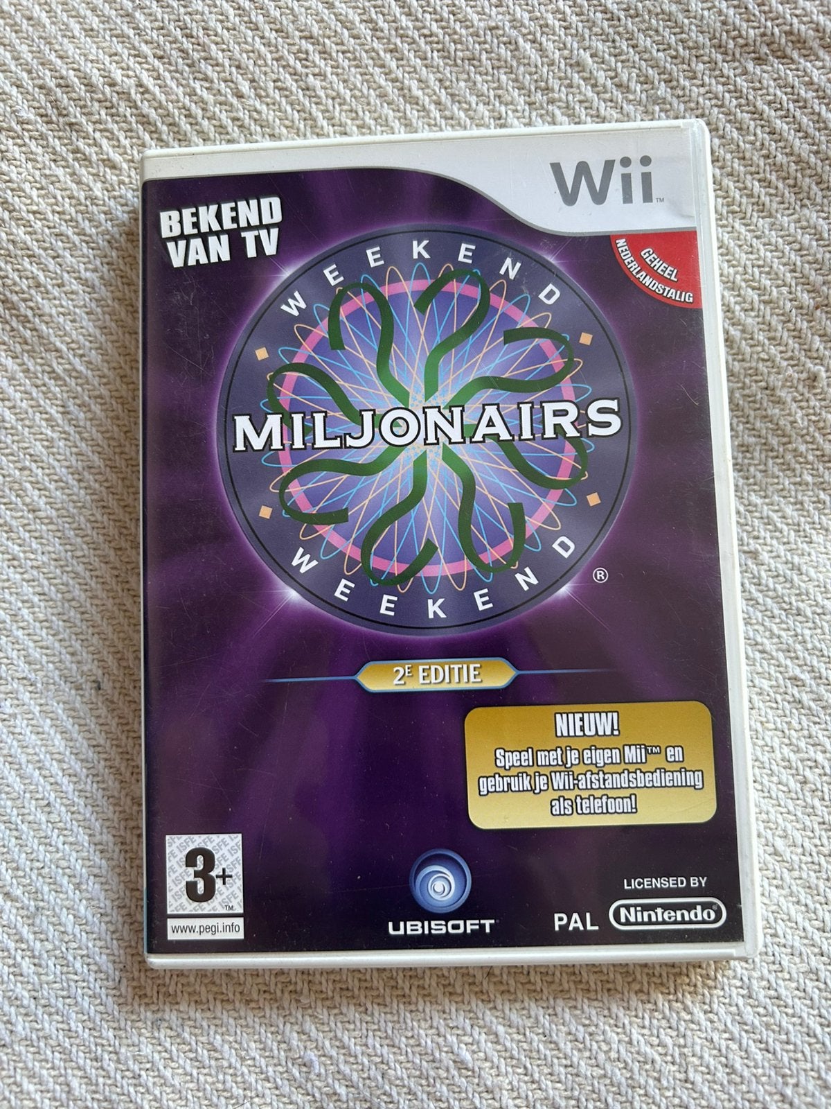 Weekend Miljonairs Nintendo Wii, Puzzel en Educatief, Gebruikt, Ophalen of Verzenden, 3 spelers of meer