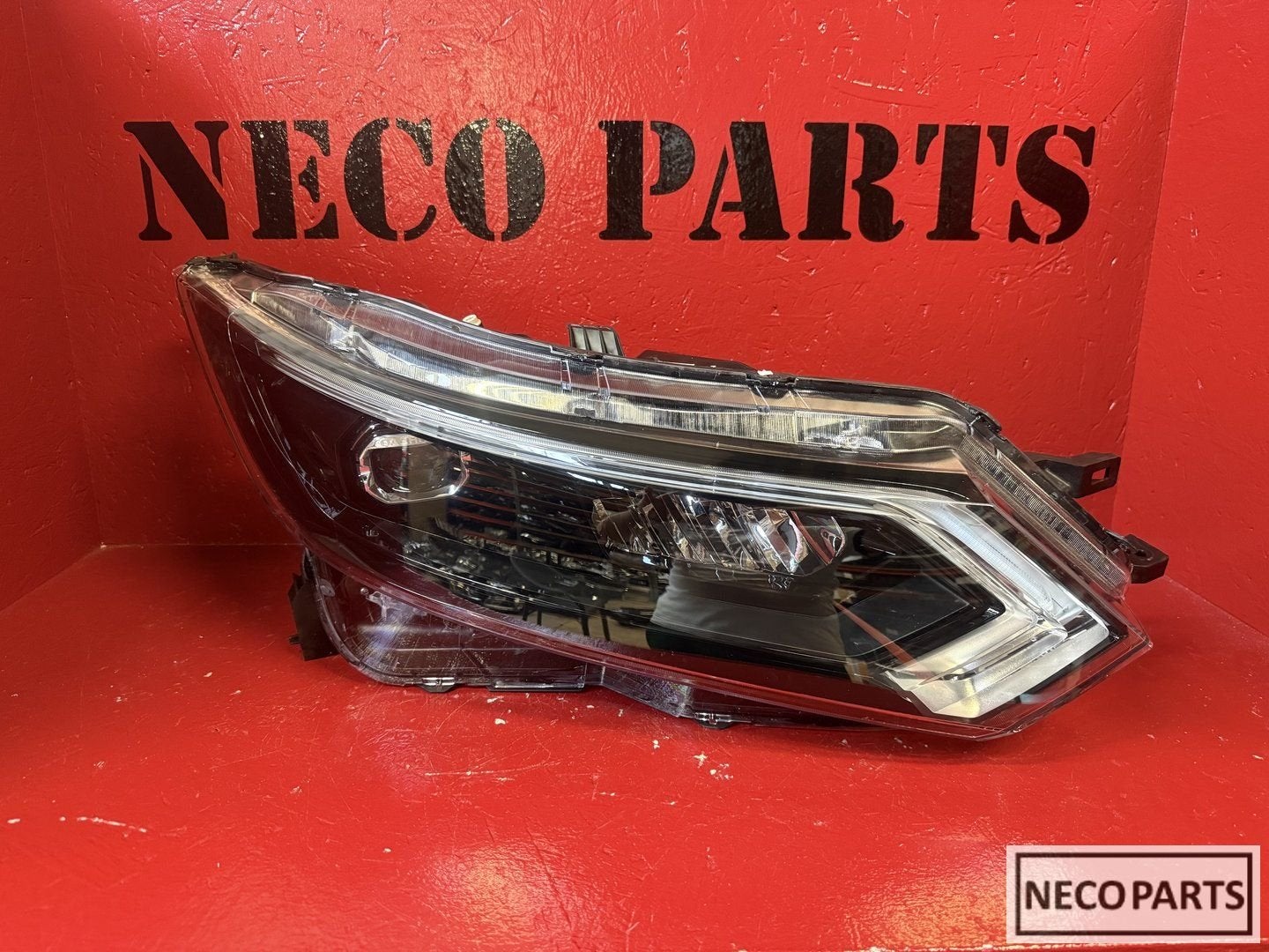 NISSAN QASHQAI J11 FACELIFT FULL LED KOPLAMP BLACK SHADOW, Auto-onderdelen, Verlichting, Nissan, Gebruikt, Ophalen of Verzenden