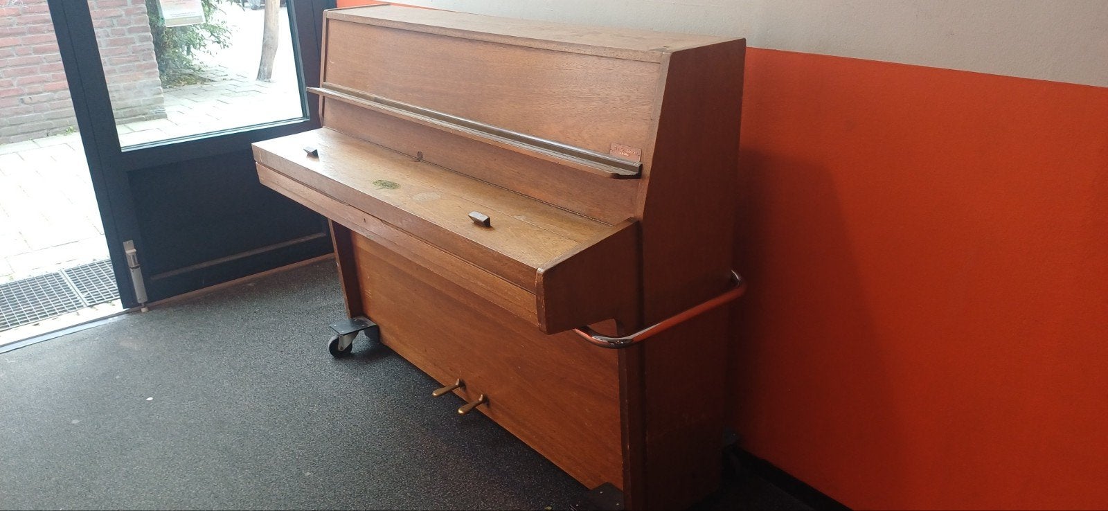(school)piano JBach, Ophalen, Gebruikt