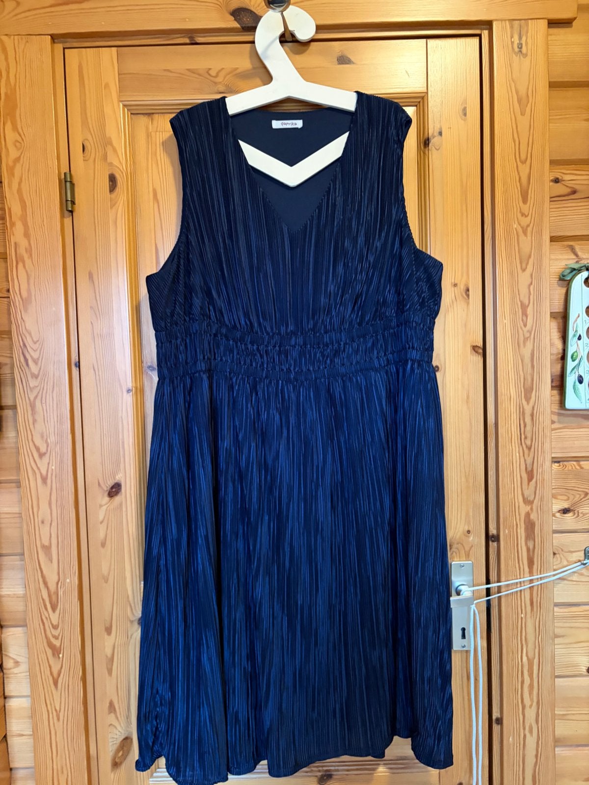 Jurk blauw paprika stretch oto 61 lg 115 elastiek in midden, Kleding | Dames, Paprika, Ophalen of Verzenden, Zo goed als nieuw