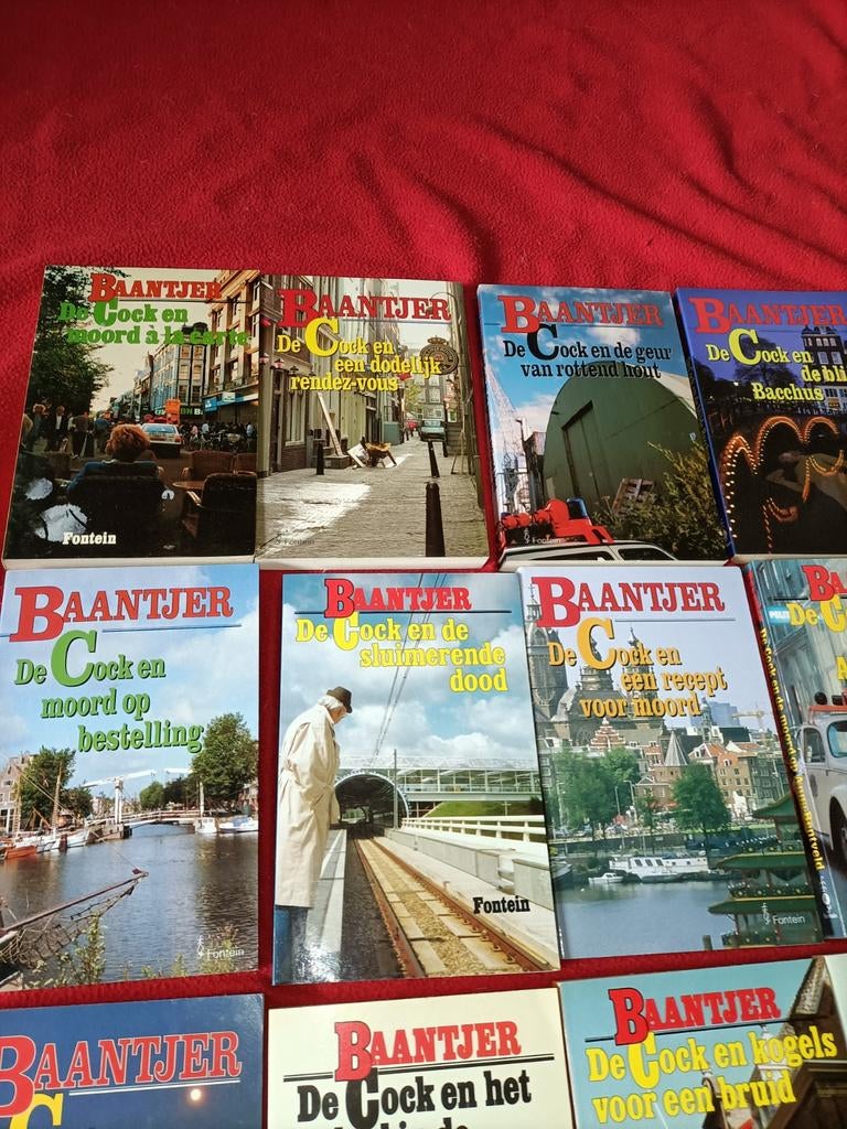 Grote collectie Baantjer boeken - 21 stuks, Ophalen of Verzenden, A.C. Baantjer, Tv-bewerking