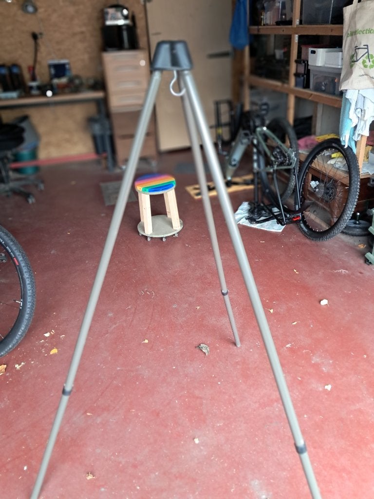 Weegstatief, Watersport en Boten, Ophalen, Gebruikt, Complete set