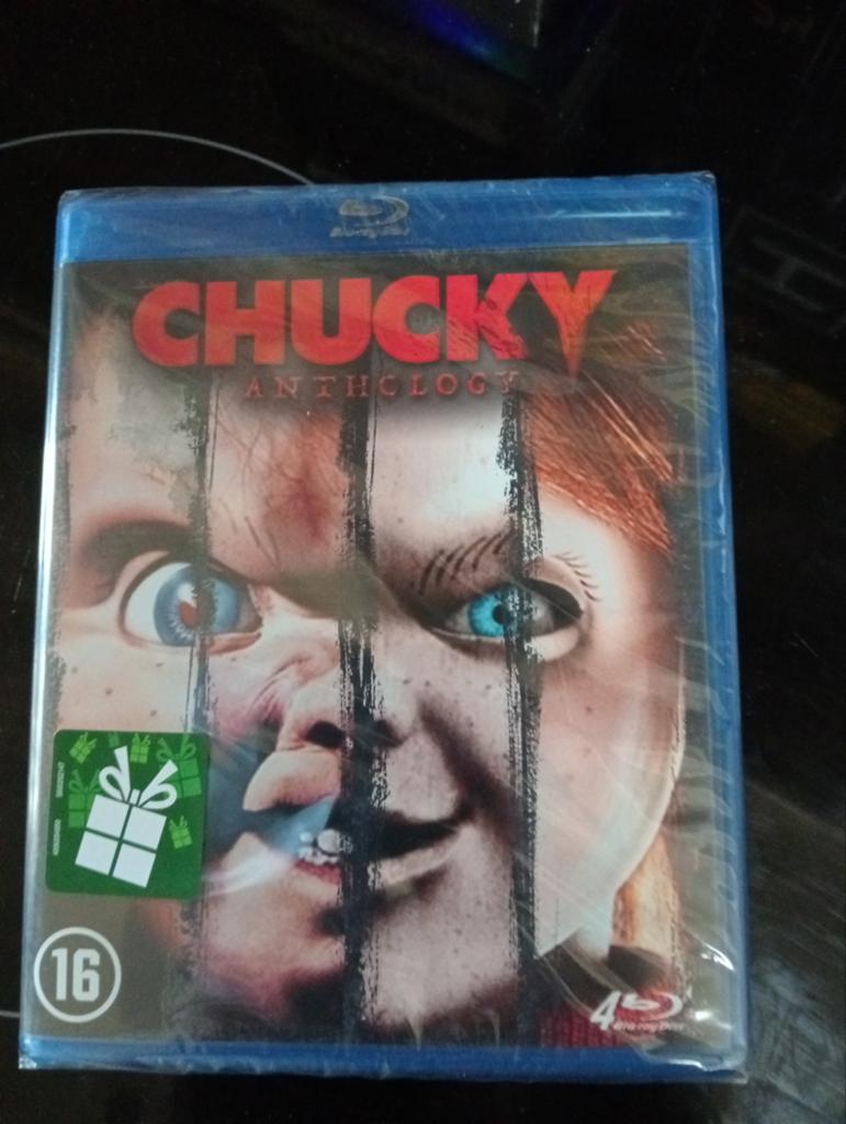 Chucky Anthology Blu-ray - Nieuw in verpakking, Cd's en Dvd's, Ophalen of Verzenden, Nieuw in verpakking, Horror, Boxset
