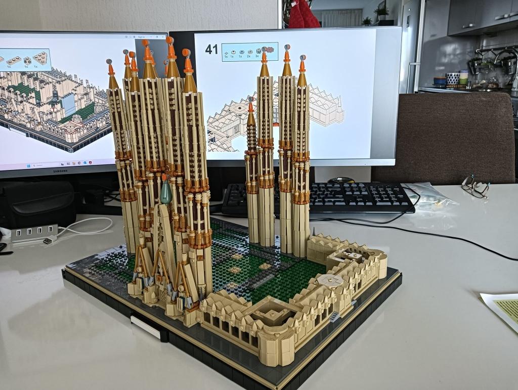 Sagrada Familia Barcelona (MOC 65795), Ophalen, Zo goed als nieuw, Overige merken