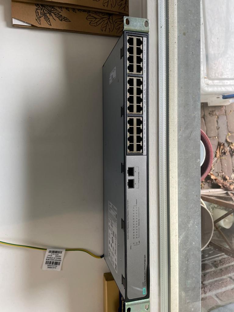 HP E OfficeConnect 1420 Switch, Ophalen, Gebruikt