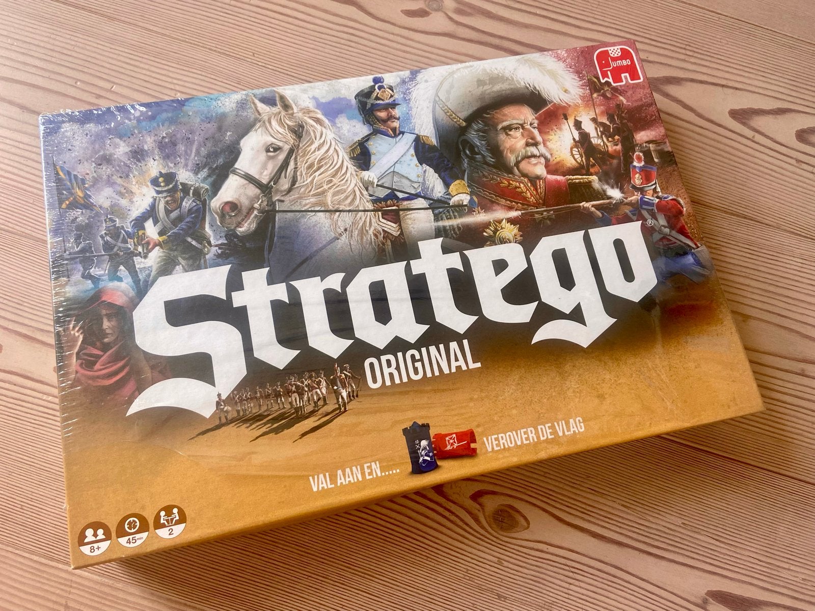 Stratego Original Bordspel - Nieuw in Verpakking, Hobby en Vrije tijd, Gezelschapsspellen | Bordspellen, Een of twee spelers, Ophalen of Verzenden