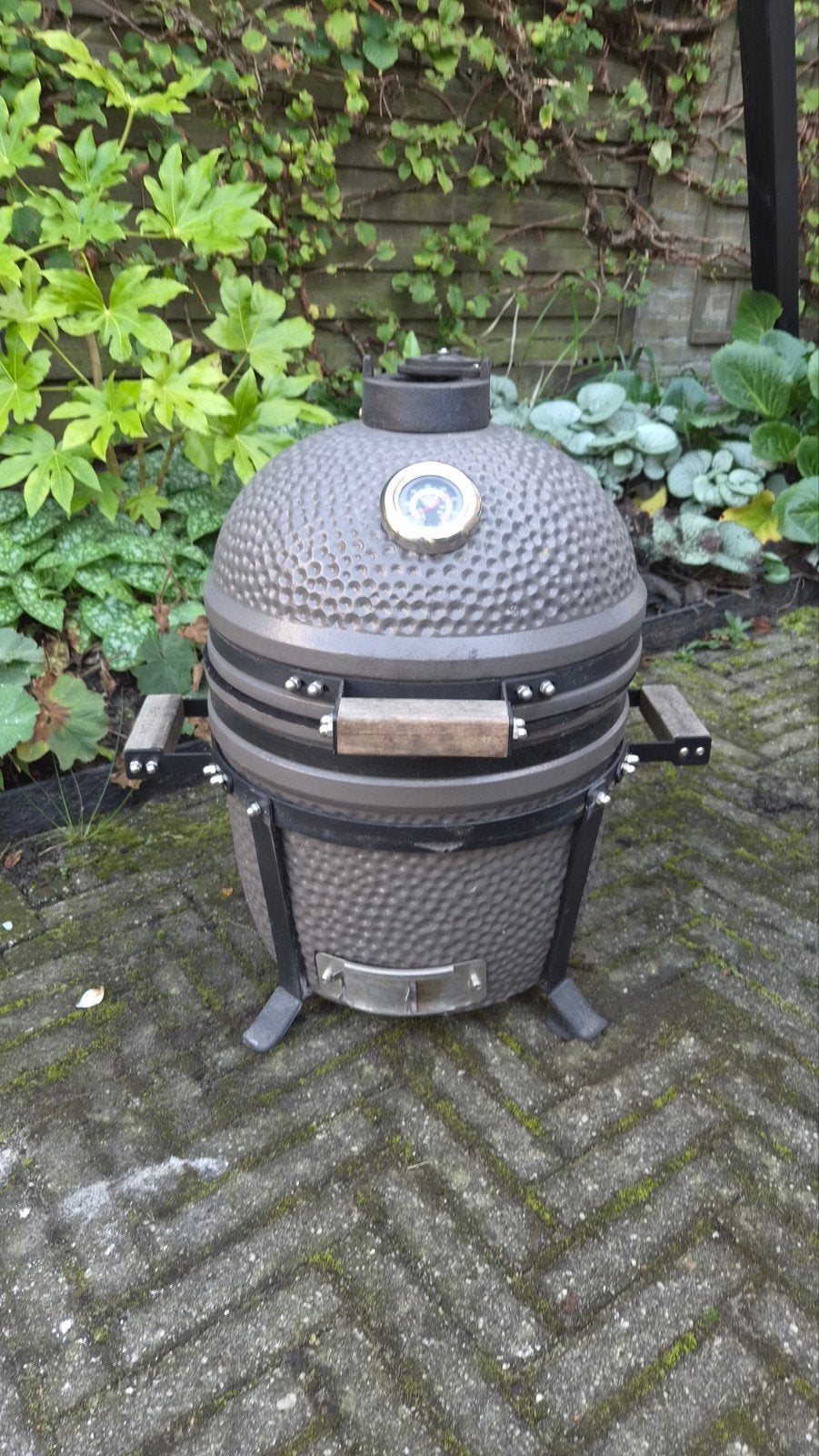 Patton Kamado 33 cm met plate setter - Gebruikt, Ophalen, Gebruikt, Patton