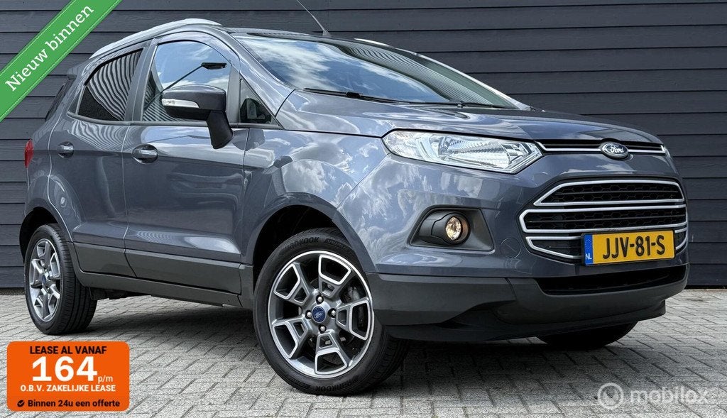 Ford EcoSport 1.5 Ti-VCT Titanium Automaat Camera/Telefoon/W, Auto's, Ford, Euro 6, Met garantie (alle), 400 kg, Stoelverwarming