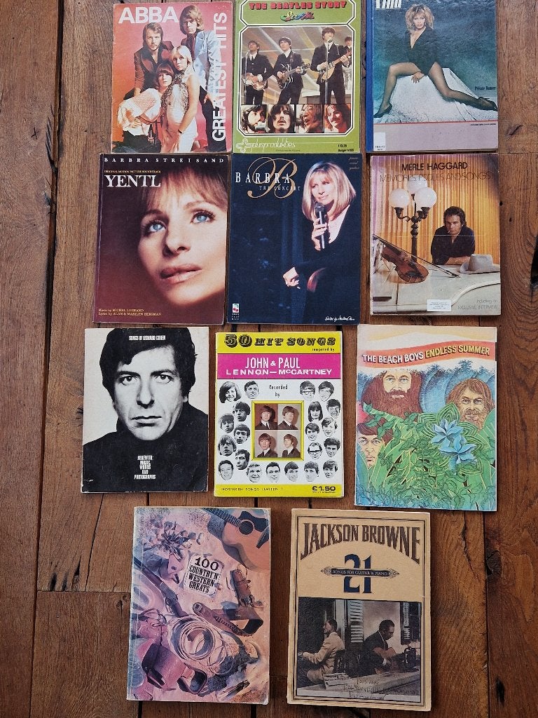 Songbooks - liederen boeken van diverse artiesten, Verzamelen, Ophalen of Verzenden, Gebruikt, Boek, Tijdschrift of Artikel