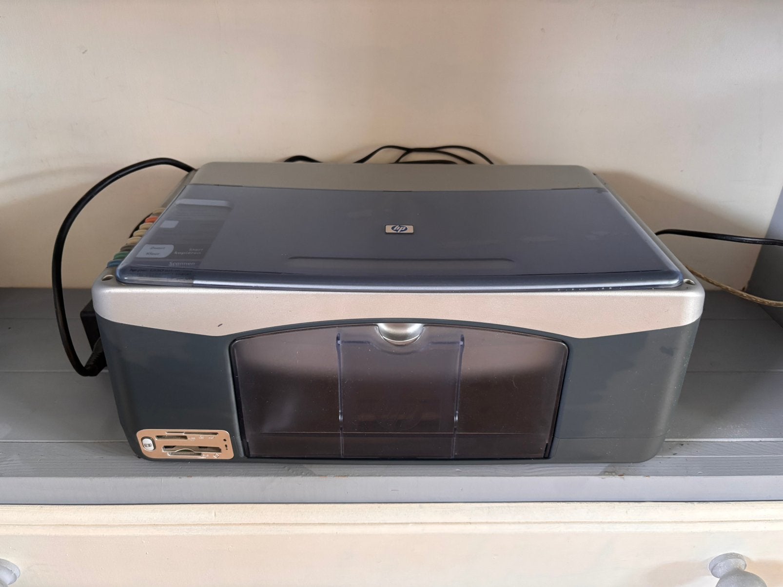 HP PSC 1350 All-in-One Printer (Inclusief alle kabels), Computers en Software, Ophalen of Verzenden, Gebruikt, Scannen, All-in-one