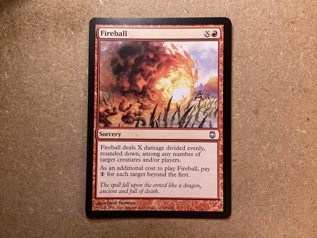 1x Fireball [060/165] (Near Mint), Ophalen of Verzenden, Zo goed als nieuw, Losse kaart
