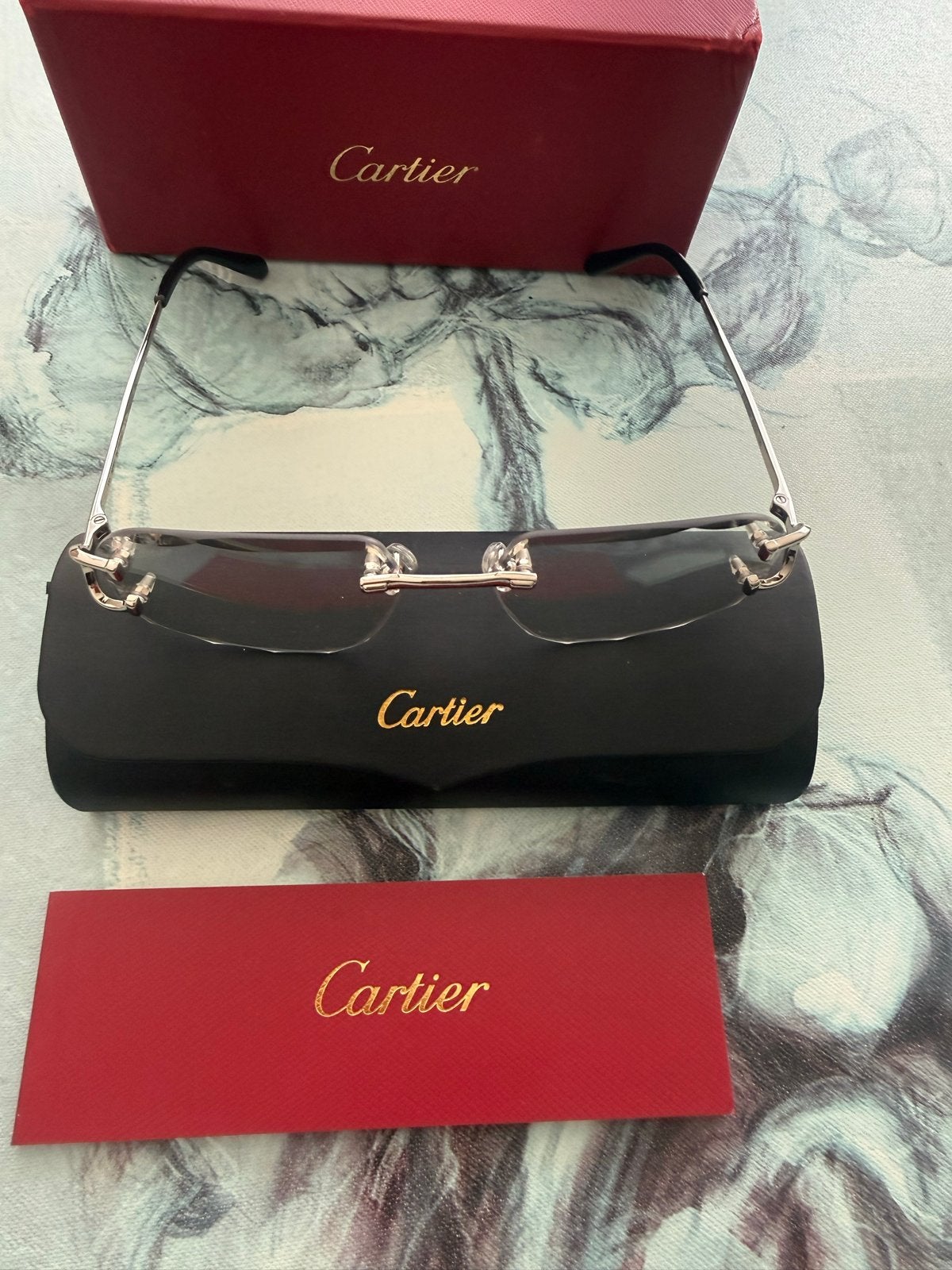 Cartier brilmontuur - Zo goed als nieuw, Ophalen of Verzenden, Zo goed als nieuw, Bril, Overige merken