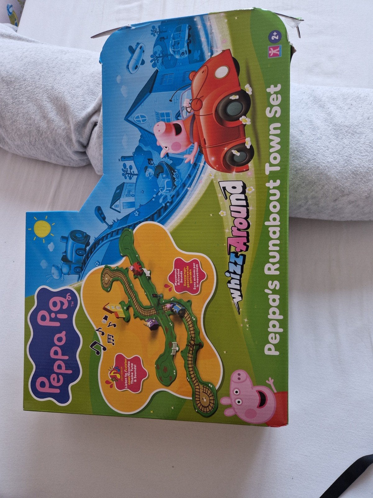 Peppa Pig Whizz Around Runabout Town Set Speelset, Ophalen of Verzenden, Zo goed als nieuw