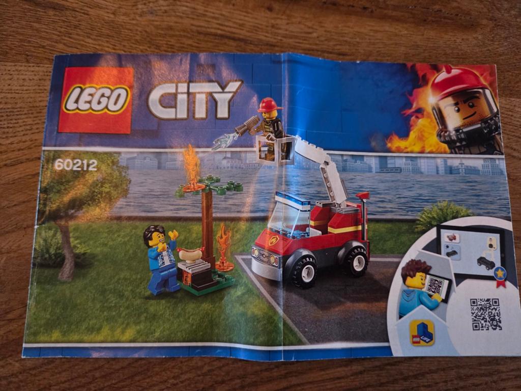 Lego City 60212 Brandweer reddingsvoertuig compleet, Compleet, Lego, Ophalen of Verzenden, Complete set