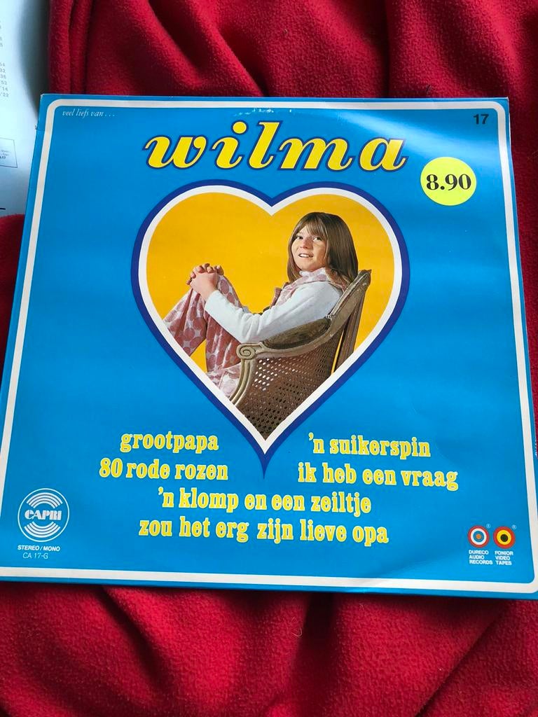 Wilma  LP, Ophalen of Verzenden, Zo goed als nieuw, 12 inch, Levenslied of Smartlap