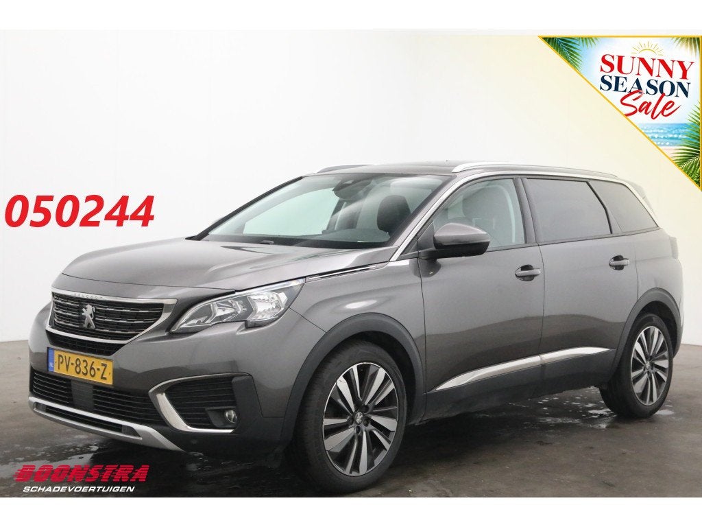 Peugeot 5008 1.2 PureTech Allure 7-Pers. Navi Clima Cruise C, Auto's, Peugeot, Bedrijf, Te koop, ABS, Achteruitrijcamera, Airconditioning