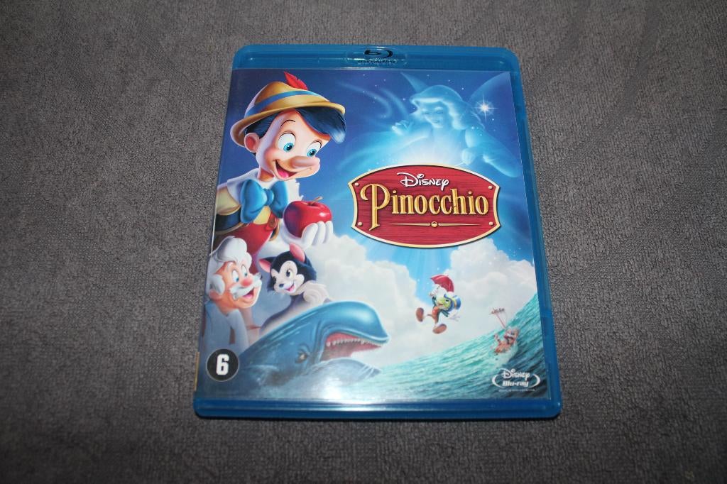Blu-ray Pinocchio, Cd's en Dvd's, Blu-ray, Ophalen of Verzenden, Gebruikt, Tekenfilms en Animatie