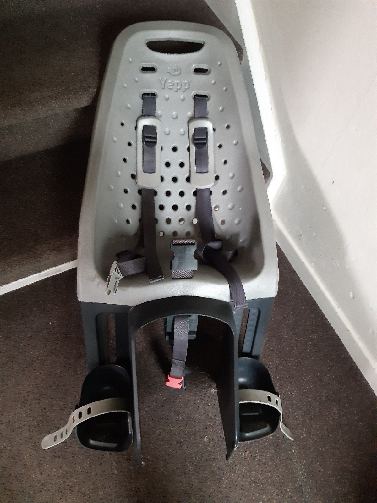 fietsstoeltje, Achterzitje, Yepp, Ophalen of Verzenden, Gebruikt