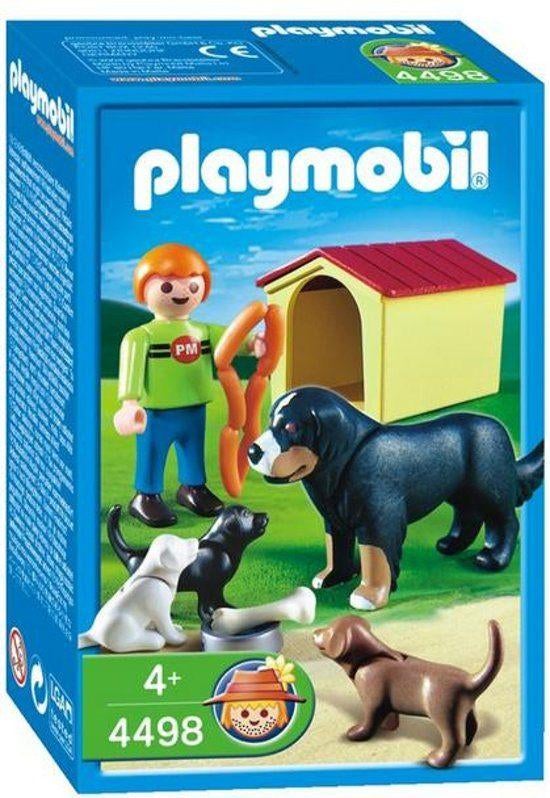 Playmobil honden 4498, Ophalen of Verzenden, Zo goed als nieuw, Los playmobil