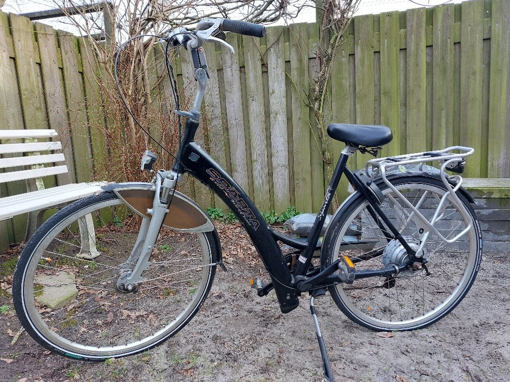 Sparta dames elektrische fiets (accu is defect), Ophalen, Sparta, 53 tot 56 cm, Versnellingen