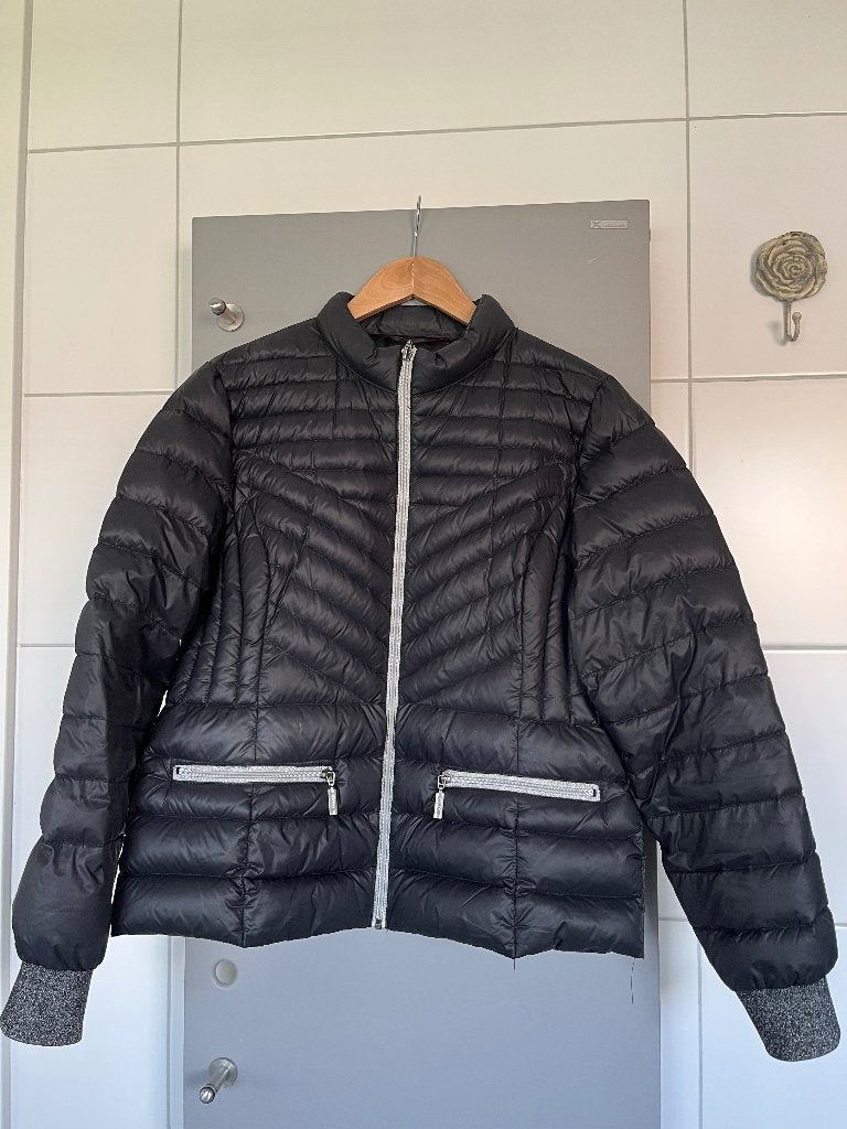 Tussenjas, Kleding | Dames, Jassen | Zomer, Zwart, Ophalen, Maat 38/40 (M), Onbekend