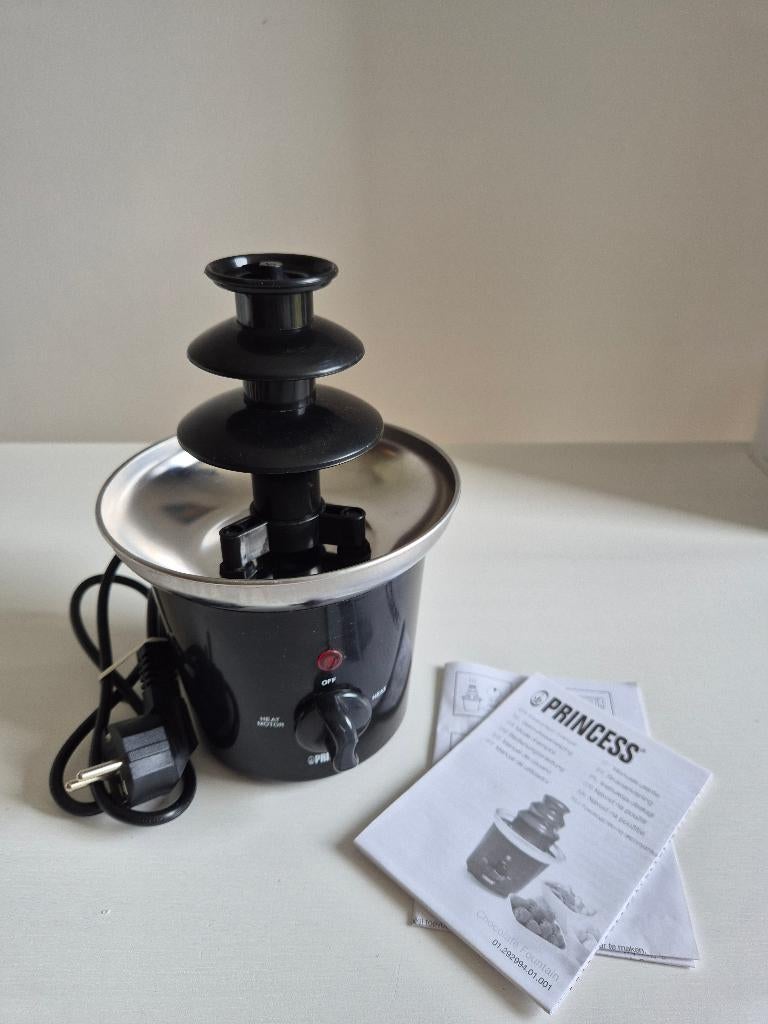 Princess chocoladefontein, Witgoed en Apparatuur, Fonduesets, Ophalen, Zo goed als nieuw, Elektrisch, Fondueset
