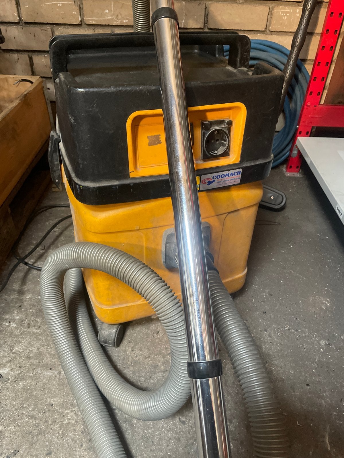 Wap Turbo XL Industriële Stofzuiger 1000W, Witgoed en Apparatuur, Stofzuigers, Ophalen, Overige merken, Gebruikt, Industriële stofzuiger