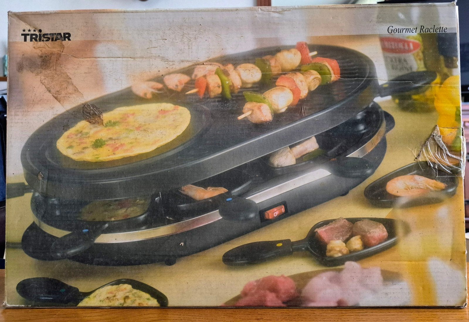 Nieuwe Tristar 8-delige Gourmet Raclette, Ophalen, Nieuw, 8 personen of meer
