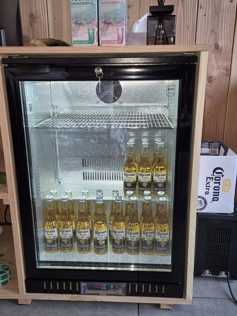 Professional Barkoelkast 127L – Nieuwstaat – Met Garantie, Witgoed en Apparatuur, 150 tot 200 liter, Zonder vriesvak, 60 cm of meer