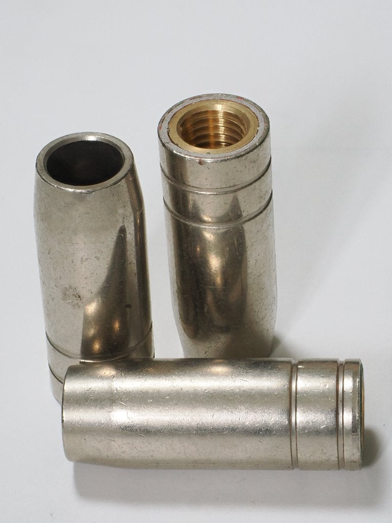 3 stuks MIG  mondstukken voor lastoortsen,, Ophalen of Verzenden, Nieuw, 150 tot 250 ampère, Co2