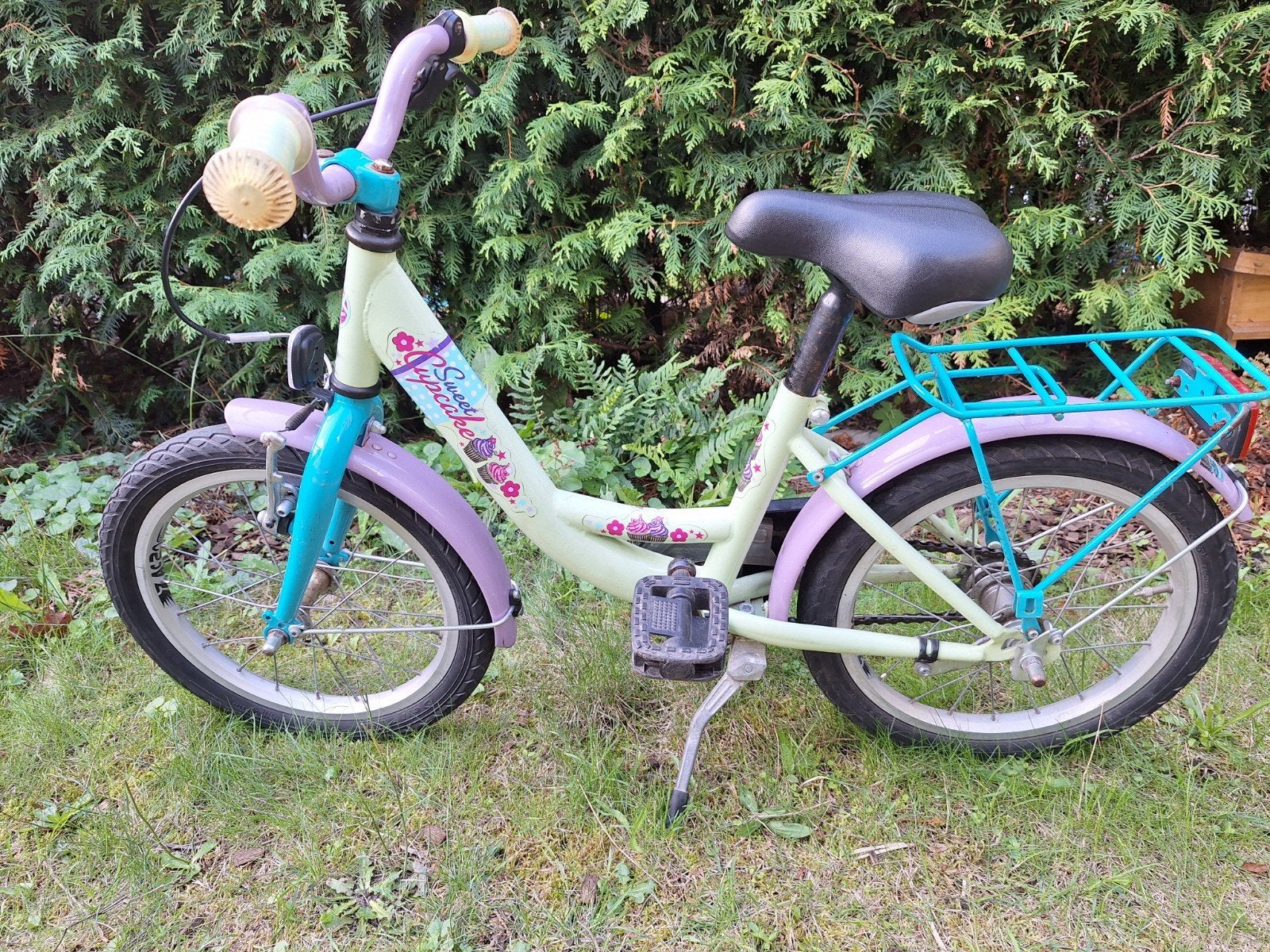 Kinderfiets 16 inch, Fietsen en Brommers, Ophalen, Gebruikt, Terugtraprem, 16 tot 20 inch